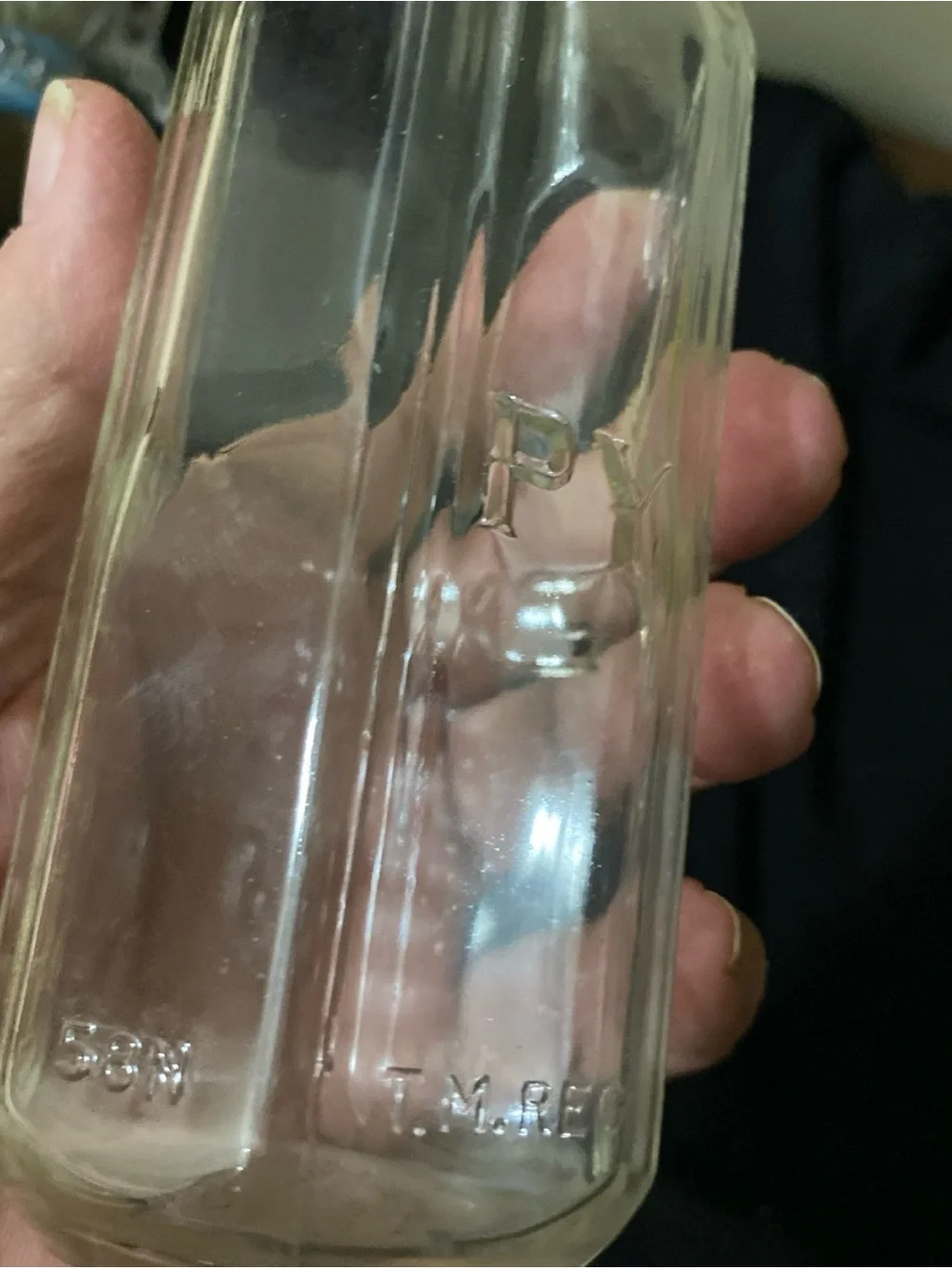 Pyrex Clear Glass Milk baby Bottle